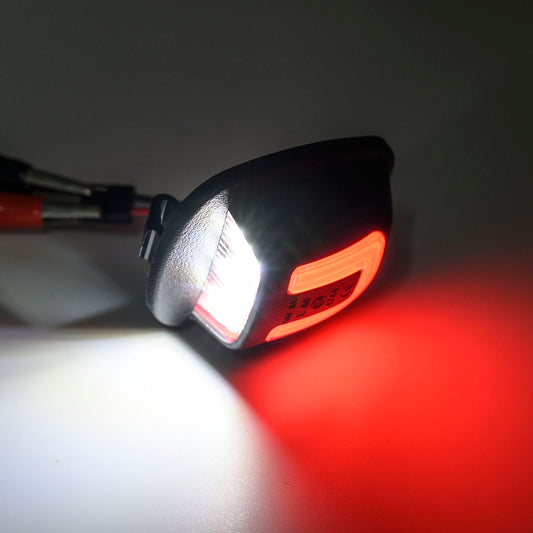 OLED U-Shaped License Plate Lights For 1998-2004 Nissan Frontier, etc. - NS Auto Lighting