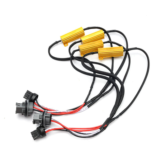 7443 T20 W21/5W Socket 50W 8OHM Metal Load Resistor - NS Auto Lighting