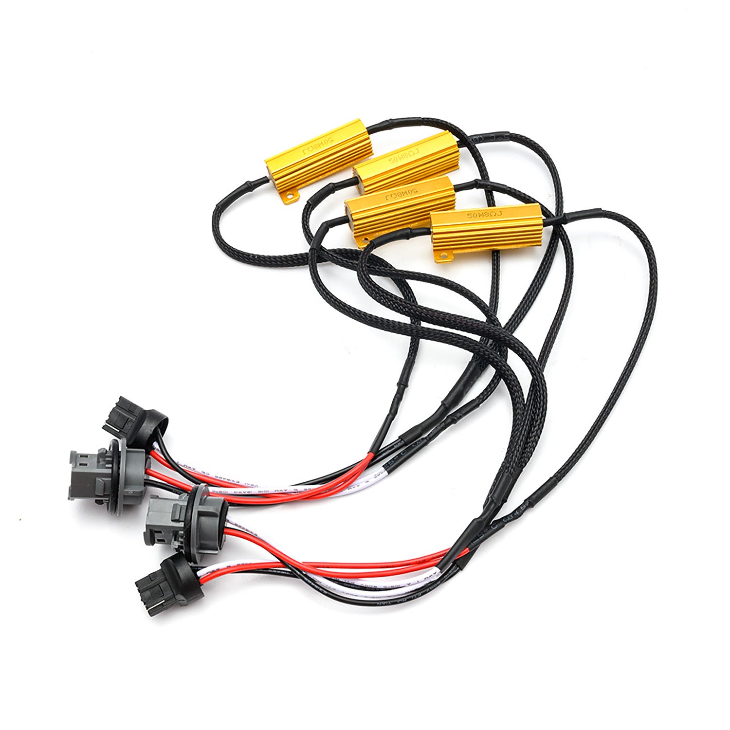 7443 T20 W21/5W Socket 50W 8OHM Metal Load Resistor - NS Auto Lighting