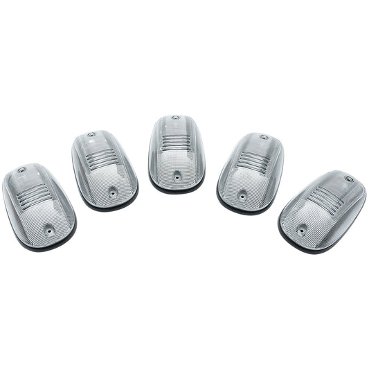 Clear Lens OEM Fit Cab Roof Light Housings For 2003-2018 Dodge Ram, etc. - NS Auto Lighting