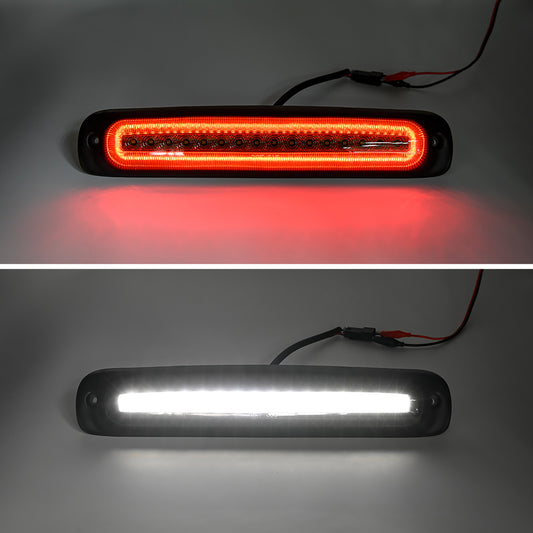 Smoked Lens F1 Style Strobe LED Third Brake Light For 1999-2007 Chevrolet Silverado, GMC Sierra - NS Auto Lighting