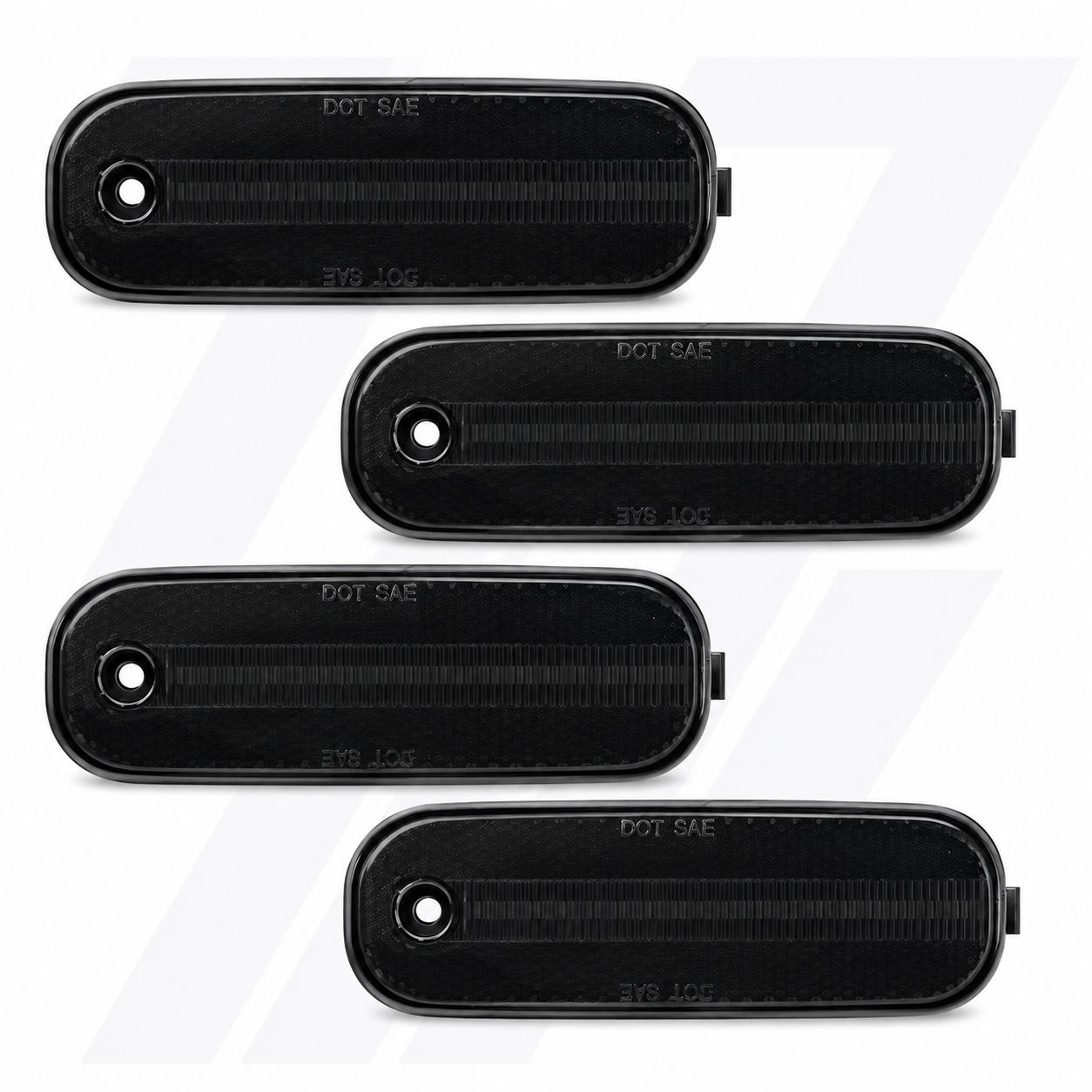 4 PCS Smoke Lens LED Side Marker Lights For Infiniti G20 1991-1996