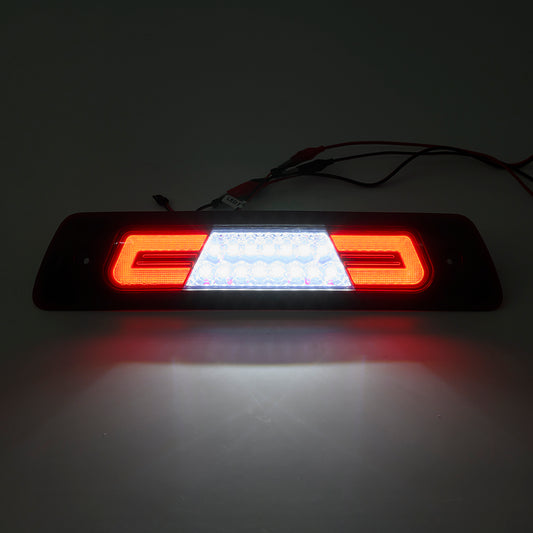 Red Lens Double C-Shaped LED Third Brake Light For 2009-2014 Ford F-150 - NS Auto Lighting