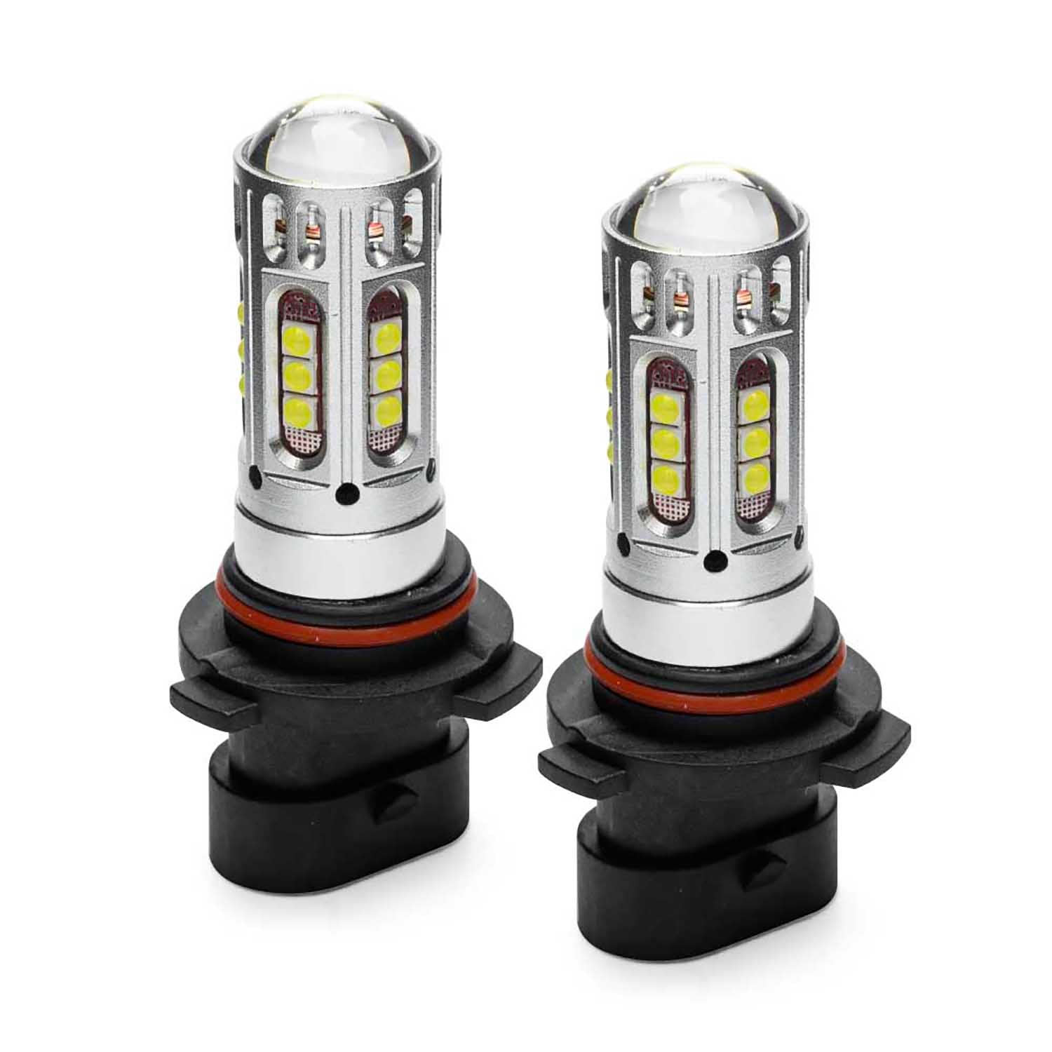 Ampoules de feux de jour à LED 9006XS HB4A pour Volvo S80 S60 V70 P22d L0009006XS, ampoules de feux de jour super lumineuses avec projecteur, blanc xénon 6 500 K
