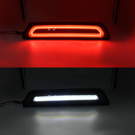 F1 Style Strobe Halo LED Third Brake Cargo Light for 2007-2021 Toyota Tundra