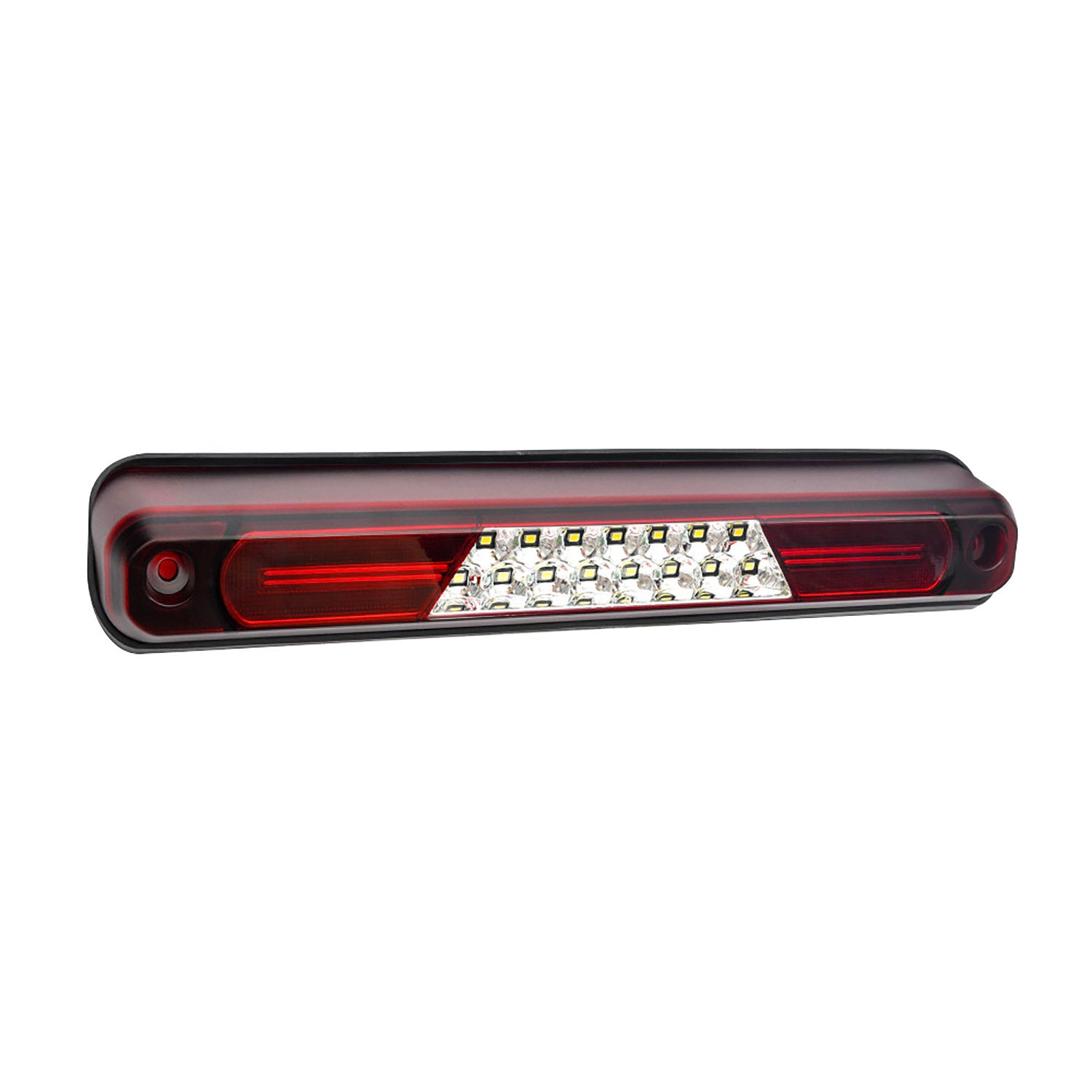 Red Lens Double C-Shaped LED Third Brake Light For 1994-2000 Chevrolet GMC Sierra C/K Series - NS Auto Lighting