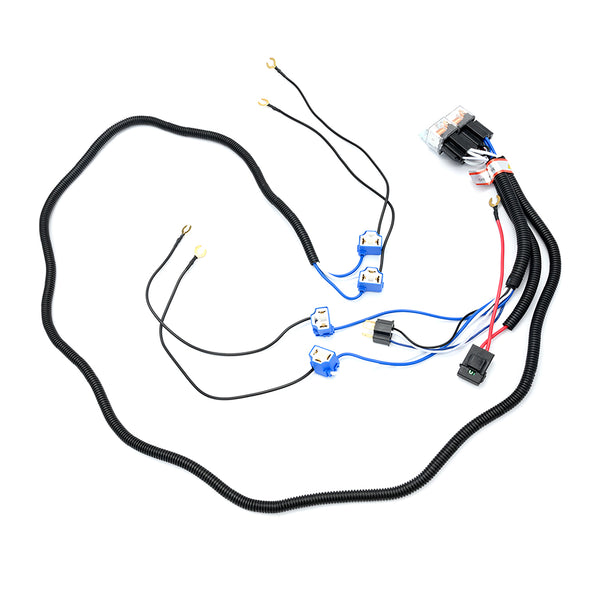 H4 H5006 H5001 H4656 H4651 Headlight Relay Wiring Harness Kit – NS Auto