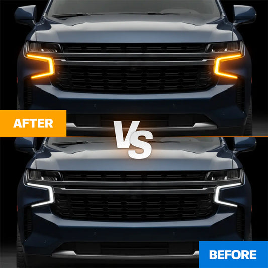 Switchback Amber DRL Override Mod for 2021-2024 Chevy Tahoe, Suburban, GMC Yukon