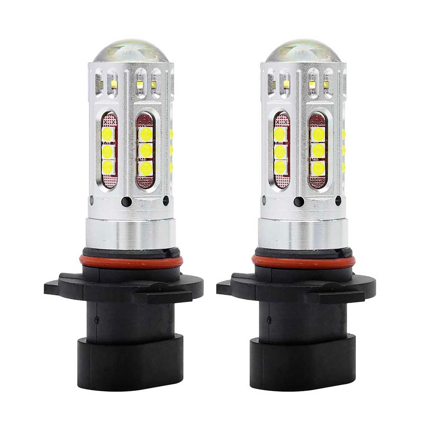 9005XS HB3A Xenon White LED High Beam Headlight Bulbs For Chrysler 300M, Chrysler PT Cruiser, etc.