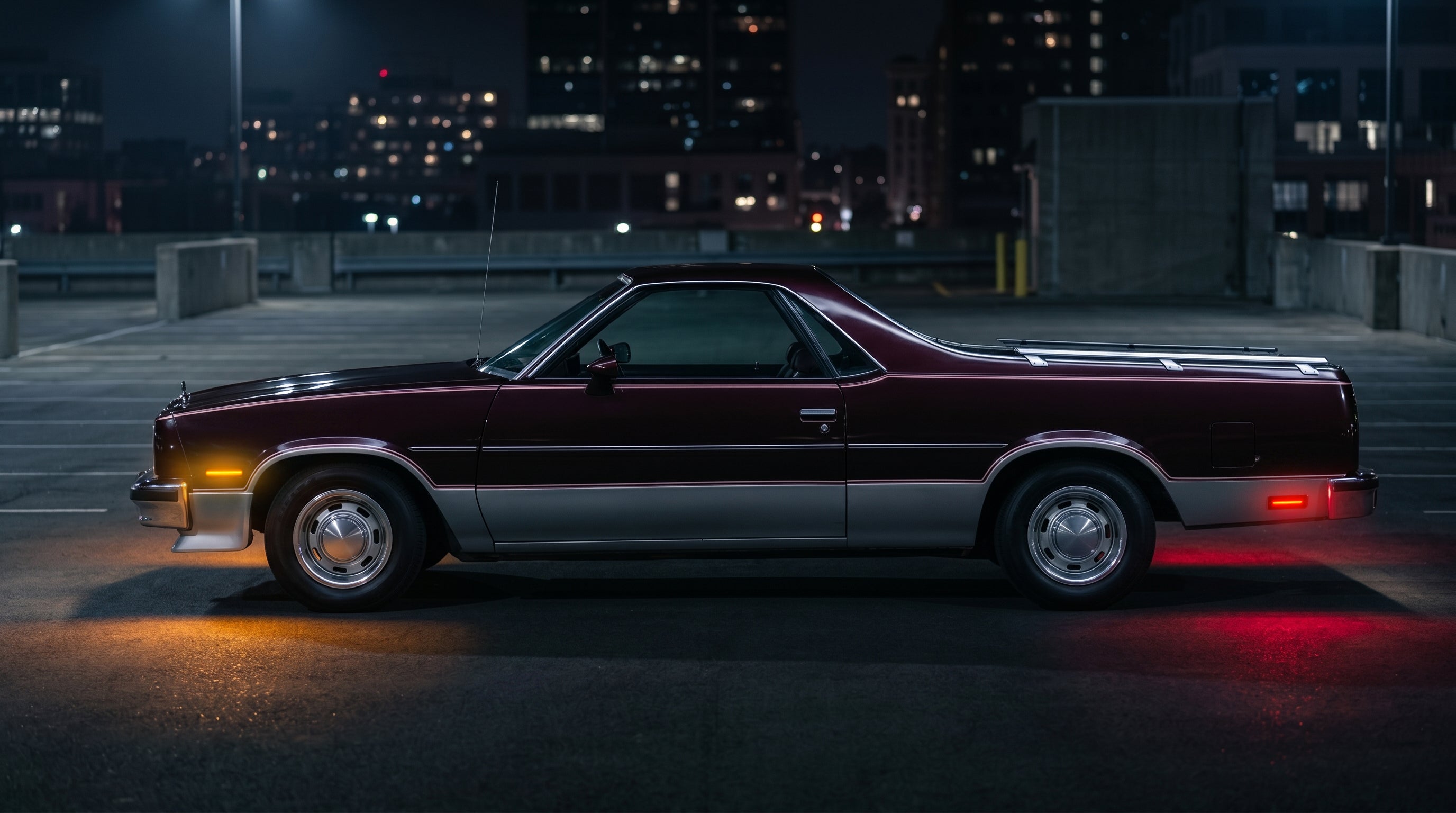 Klare Linse LED Rückseitenmarkierungsleuchten für 1988-1996 Chevrolet Corvette C4