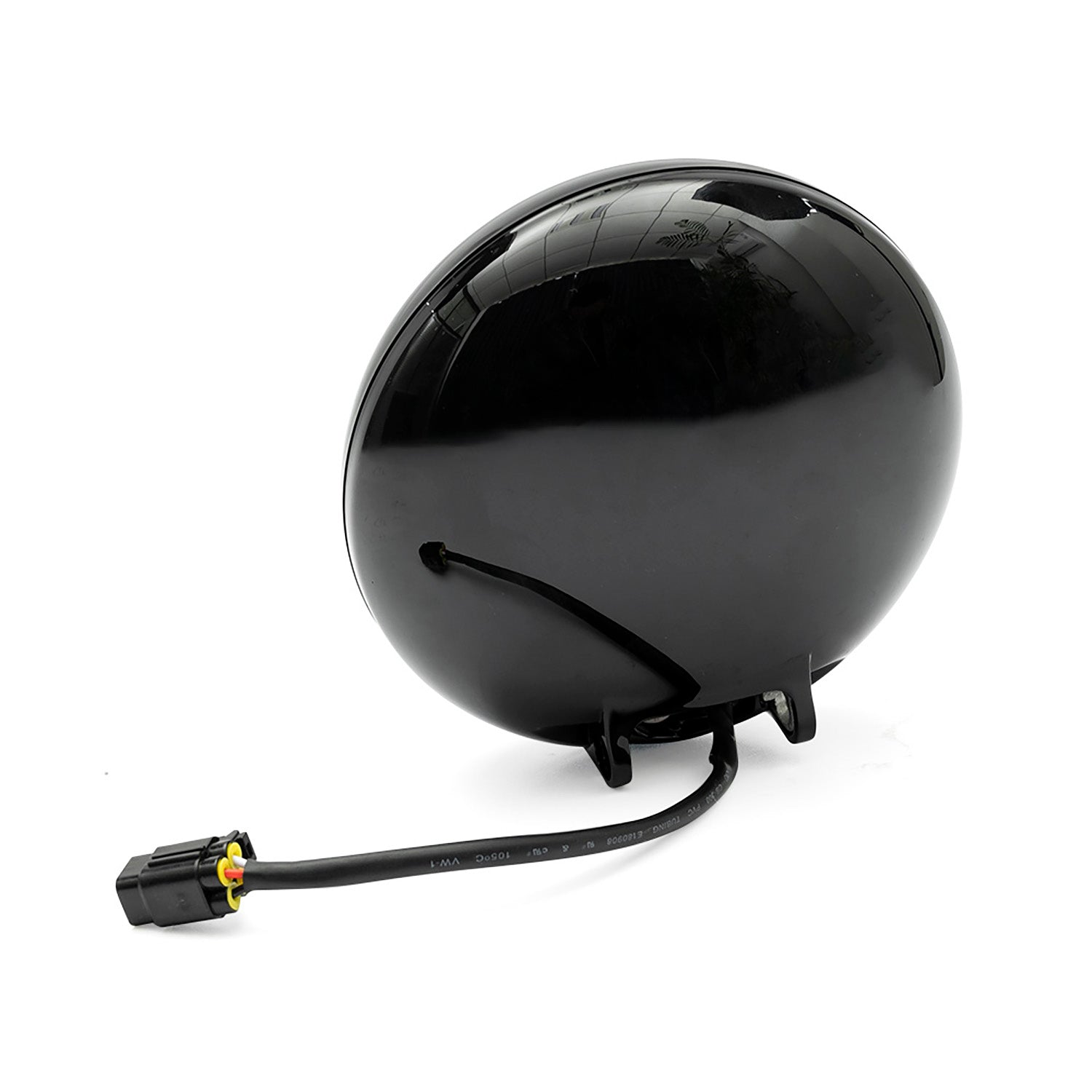 Black Finish LED Halo Rally Driving Lights For 2007-2015 Mini Cooper, etc. - NS Auto Lighting