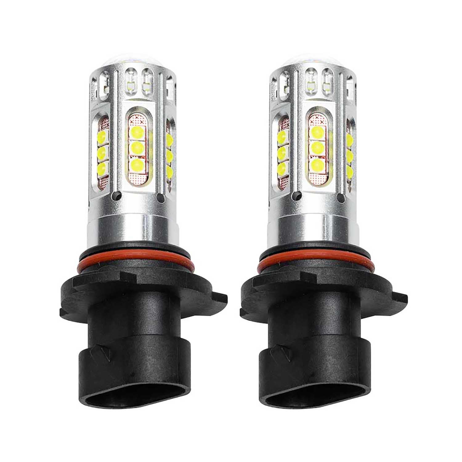 Ampoules de feux de jour LED 9006XS HB4A pour Dodge Charger Intrepid Magnum Stratus P22d L0009006XS, ampoules de feux de jour super lumineuses avec projecteur, blanc xénon 6 500 K