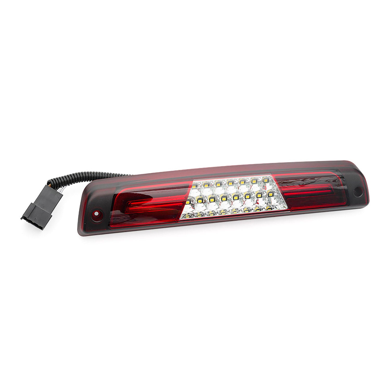 Red Lens Double C-Shaped LED Third Brake Light For 1994-2002 Dodge Ram - NS Auto Lighting