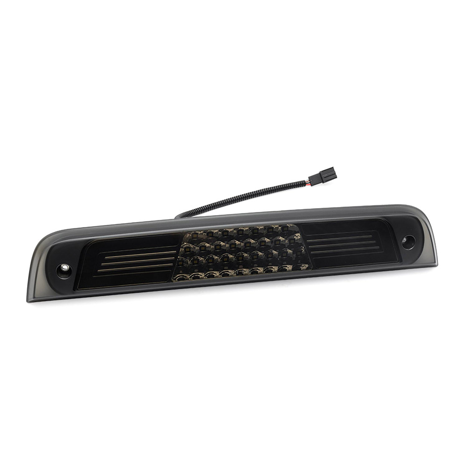 Smoked Lens Double C-Shaped LED Third Brake Light For 2019-2023 RAM 1500 - NS Auto Lighting