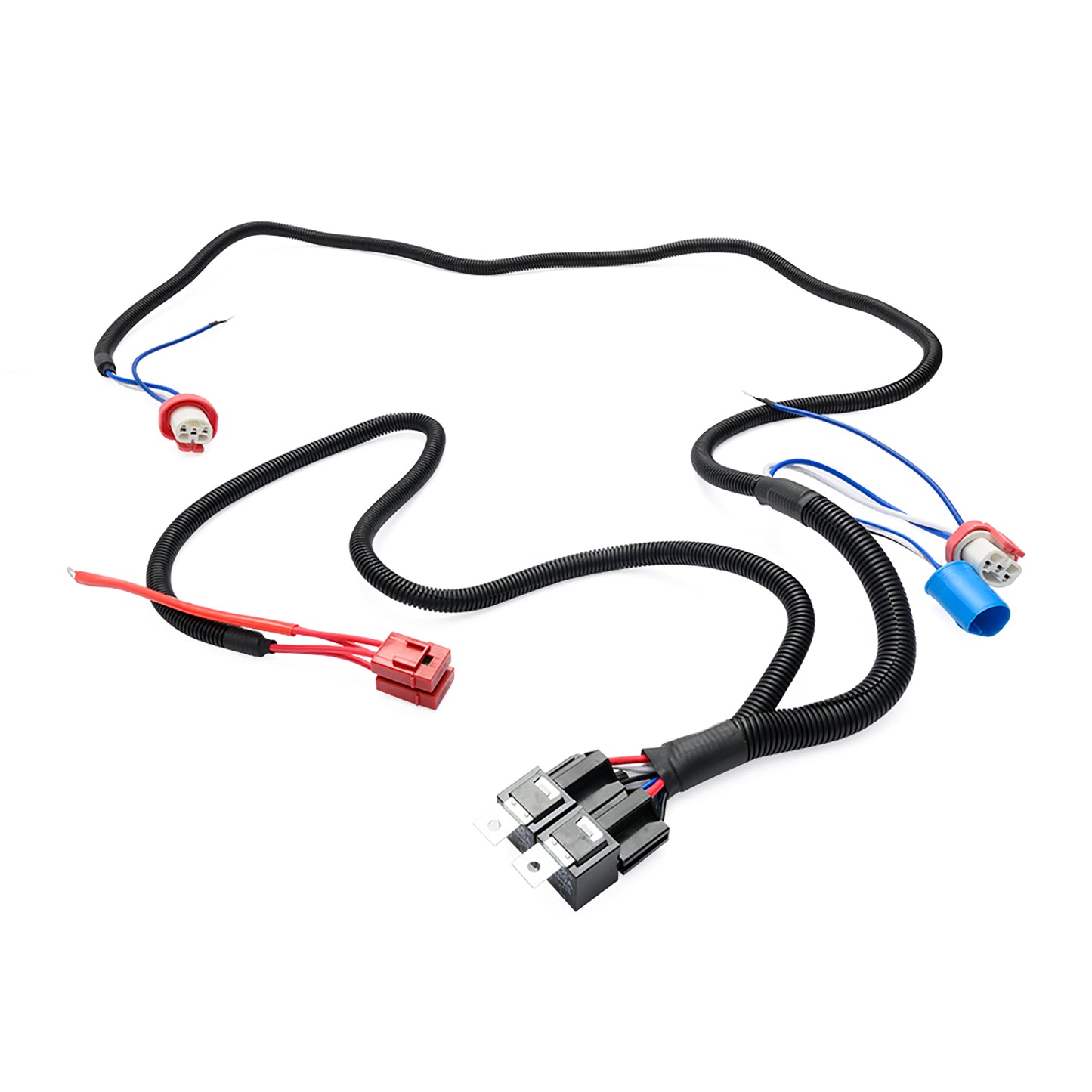 9004 HB1 Headlight Relay Wiring Harness For Toyota Pickup, Ford F-150, etc.