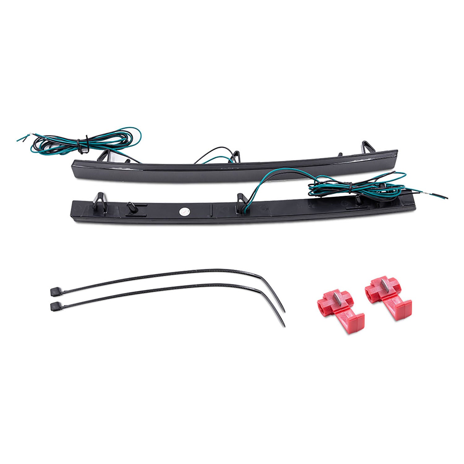 Feux de pare-chocs arrière à LED fumés pour Chevrolet Corvette C7 2014-2019