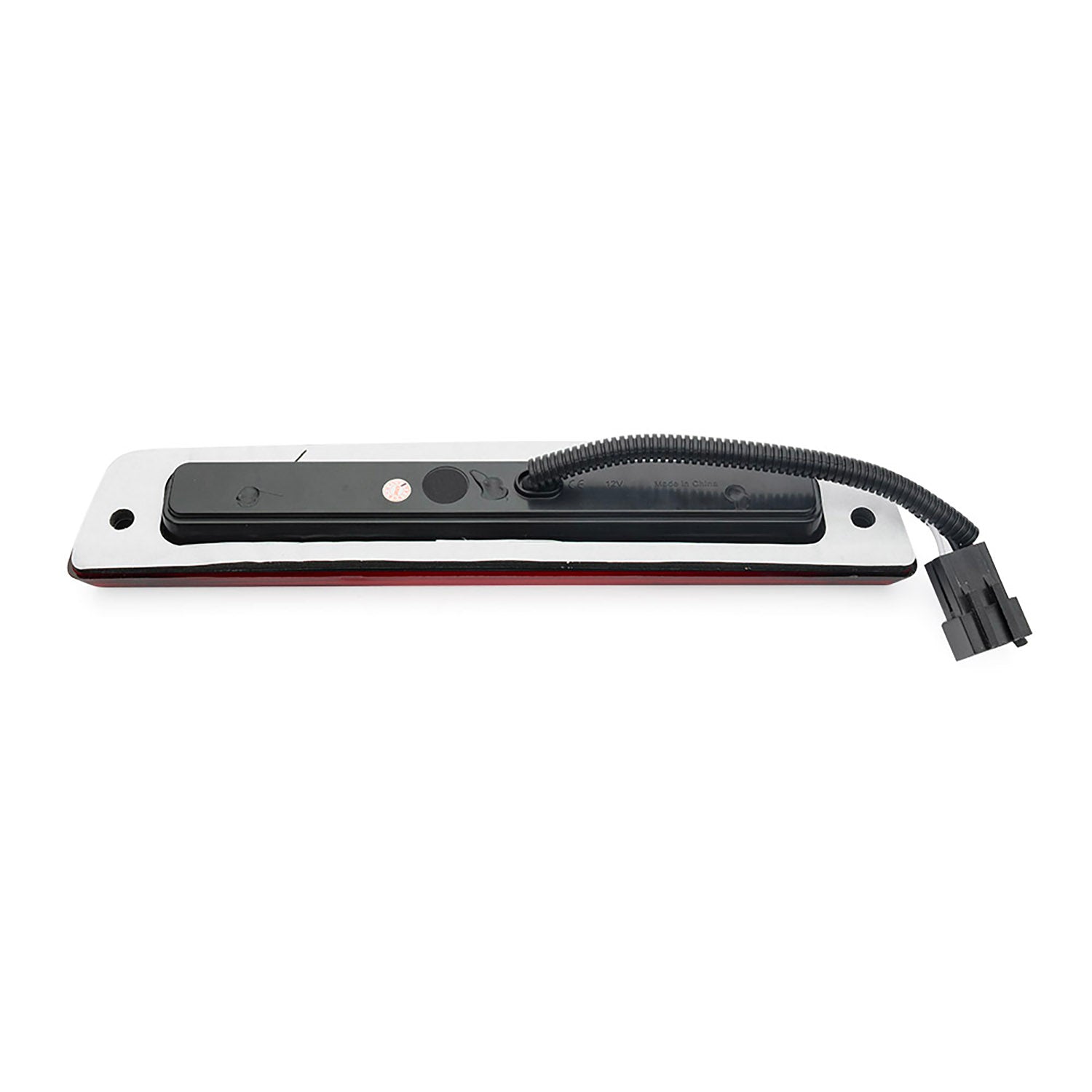 Red Lens Double C-Shaped LED Third Brake Light For 1994-2002 Dodge Ram - NS Auto Lighting