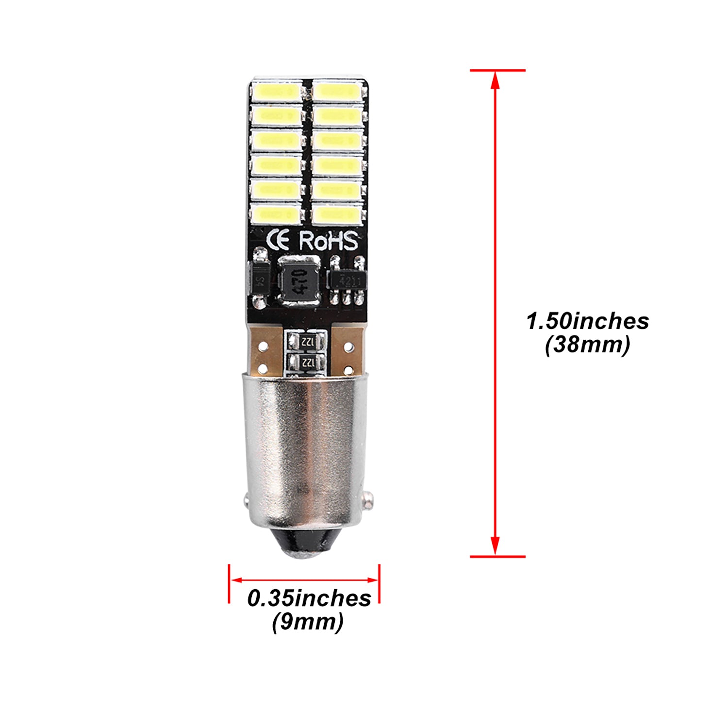 CANBUS BAX9S H6W LED-Standlichtbirnen für Audi, BMW, VW usw.
