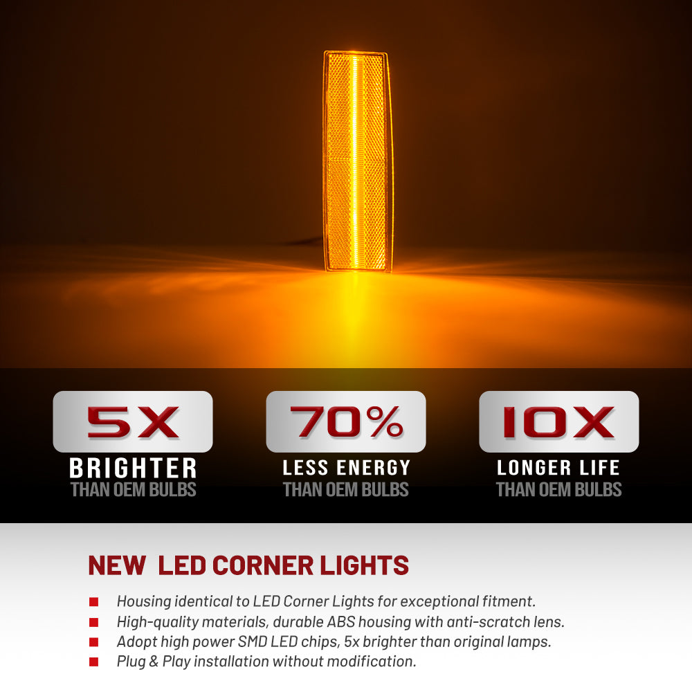 Getönte Linse LED Abschleppspiegel Blinker Lichter für 2010-2023 Dodge Ram