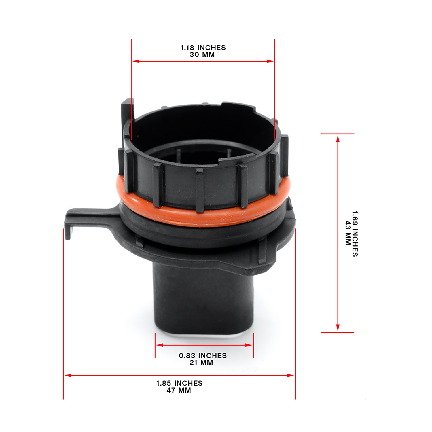 H7 HID Headlight Bulb Retainers For 1996-2000 BMW 5 Series E39, etc. - NS Auto Lighting