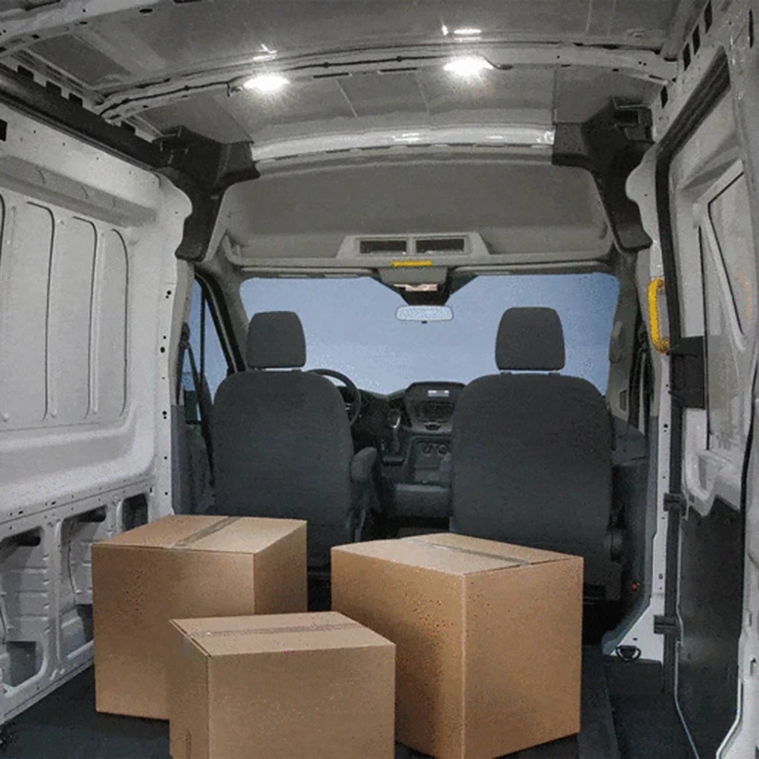 LED-Innenraumbeleuchtung für den Laderaum für Ford Transit 150 250 350 usw. ab 2015.