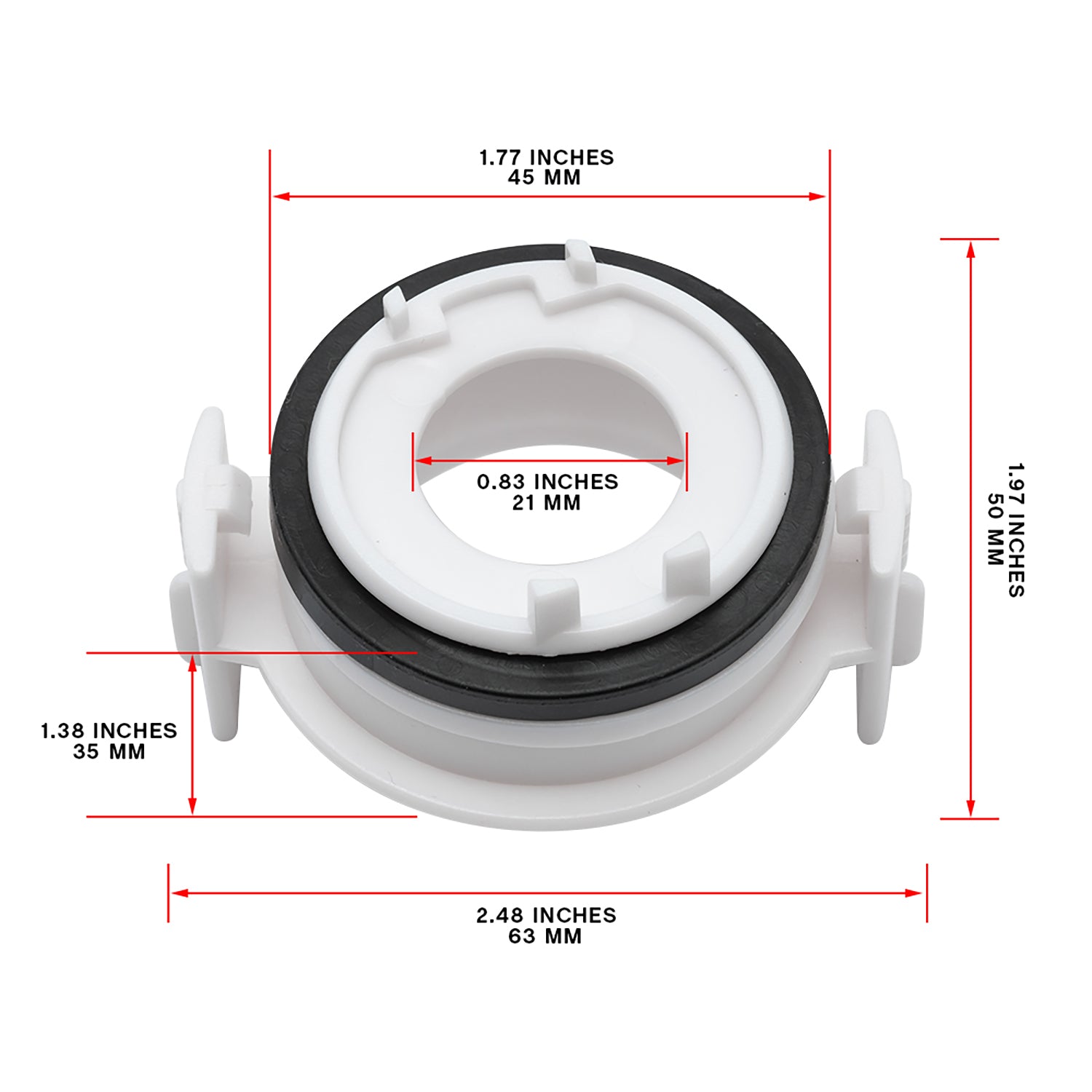 H7 HID Headlight Bulb Retainers For BMW 3 Series E46, etc. - NS Auto Lighting