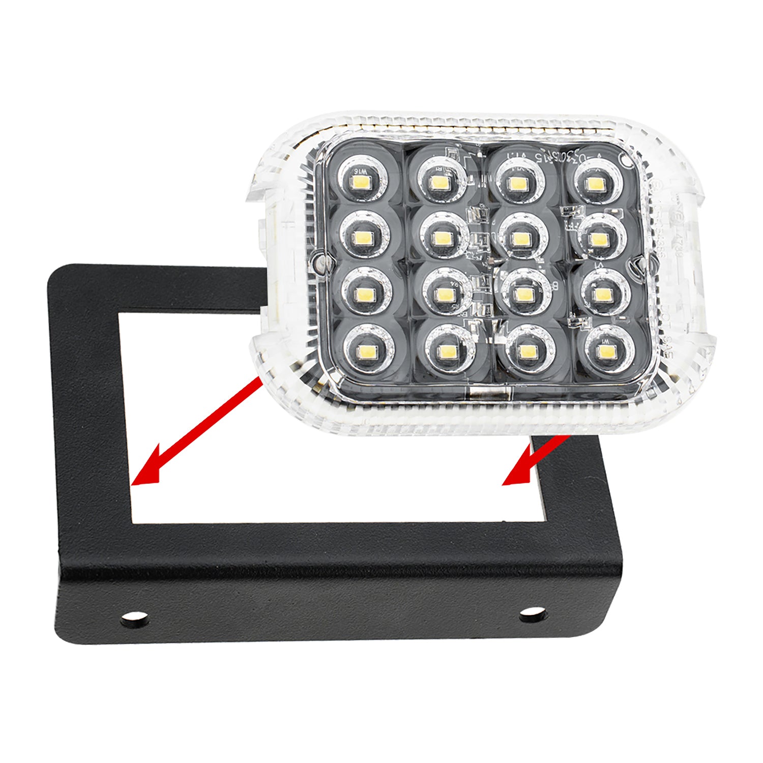 LED Innenraumbeleuchtung für den Laderaum, Camper-Umrüstsatz zum Selbermachen für Ford Transit Cargo Van ab 2015