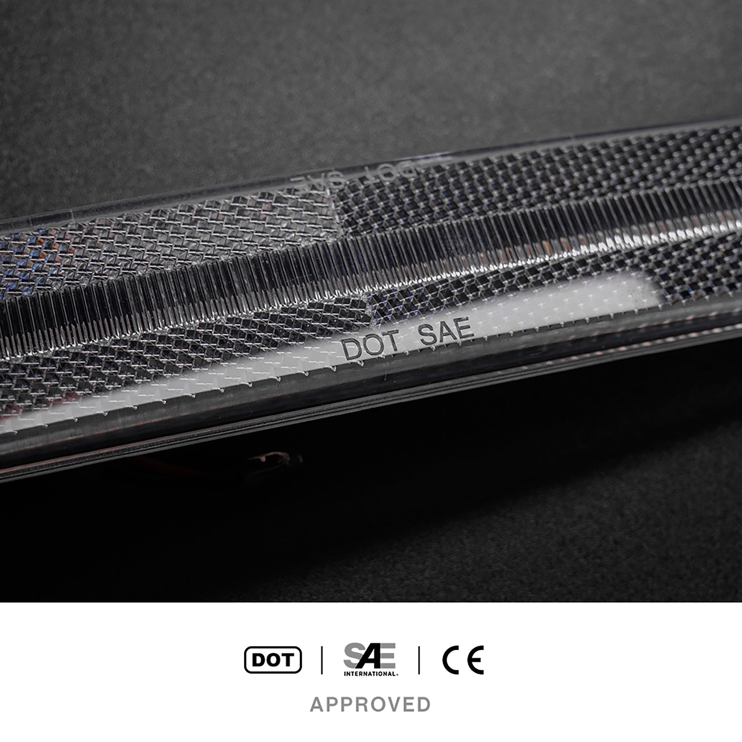 Clear Lens Amber LED Front Bumper Side Marker Lights For Jeep CJ Series, etc. - NS Auto Lighting