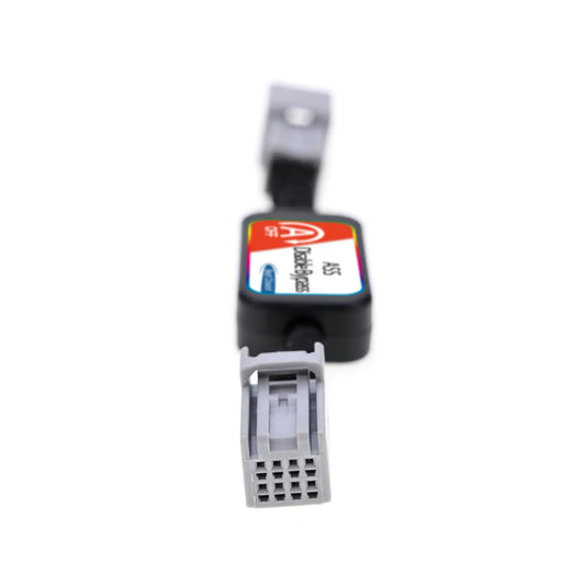 A black cable with two connectors, labeled "ASS Disable Bypass" with an "A OFF" symbol and "Best Choice!" text. There is a gray 8-pin female connector on one end.