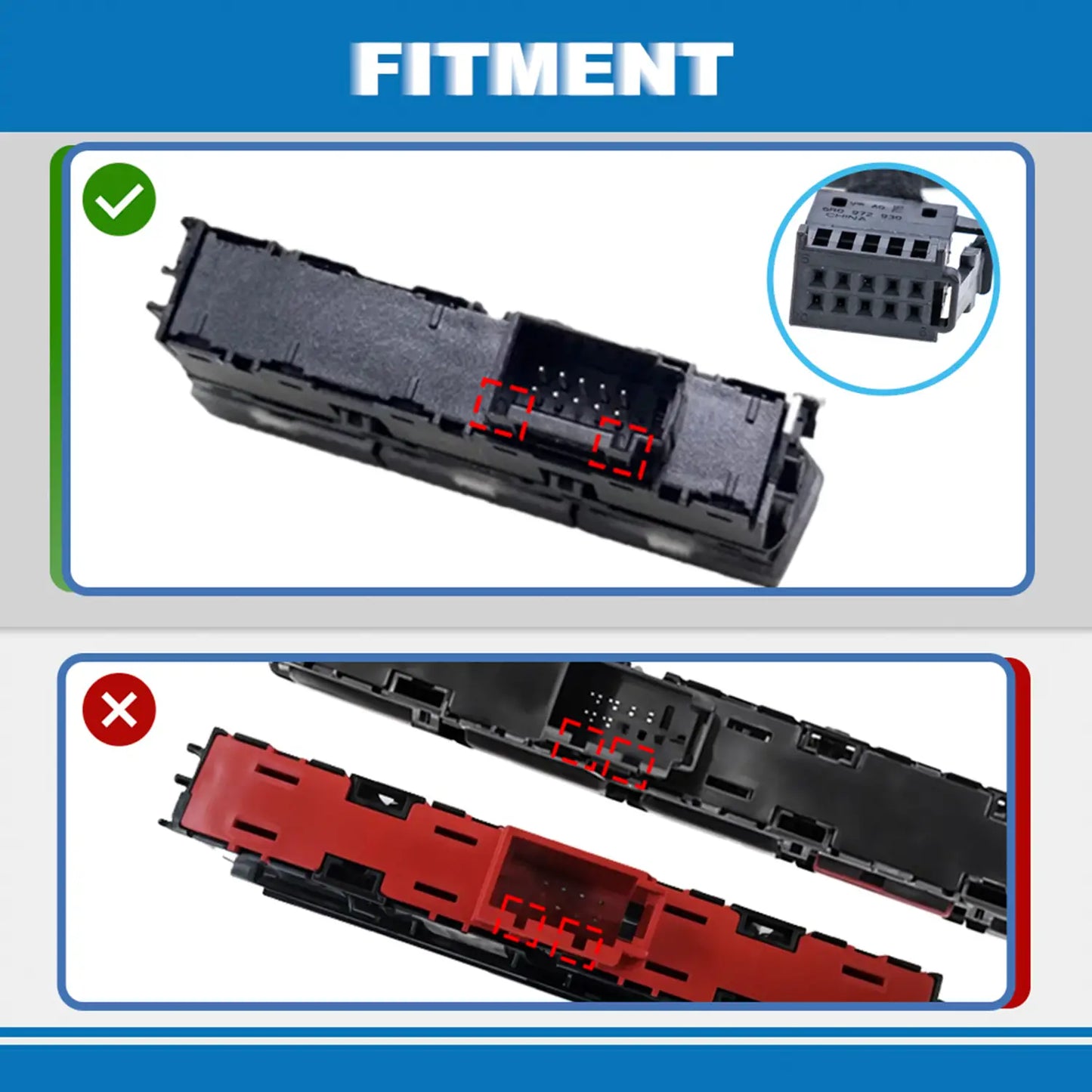 Buyers need to pay attention to the connector on the back.This disabler is only compatible with the slots on both sides, not on the center.