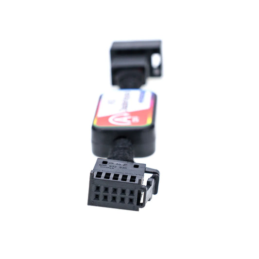 Black cable with ASS Disable Bypass device, featuring an "A OFF" button and "Best Choice!" label. One side of the disabler is a black 10-pin female connector.