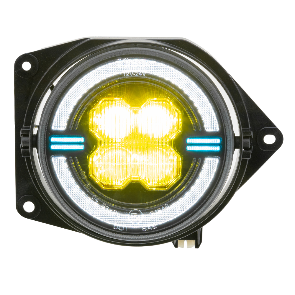 Feux clignotants avant dynamiques à LED à lentille fumée pour Hummer H3 2006-2010, etc.