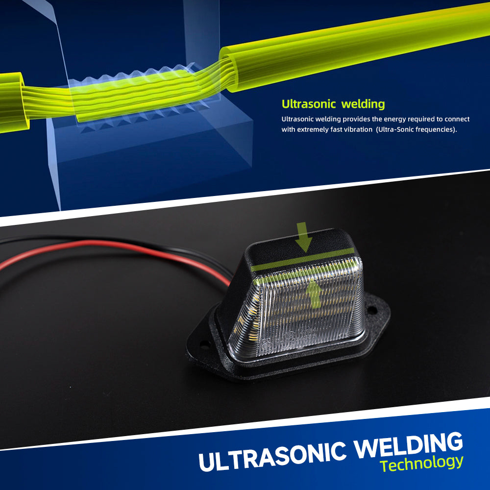 Feux de plaque d'immatriculation à LED pour Hyundai Tucson, Kia Niro, etc.