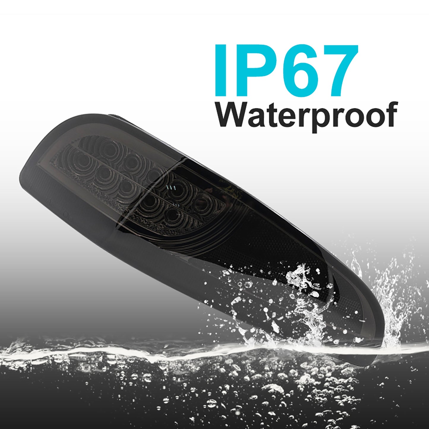 Smoked Lens Switchback Dynamic LED Front Turn Signal Lights For 1997-2004 Chevrolet Corvette C5 - NS Auto Lighting