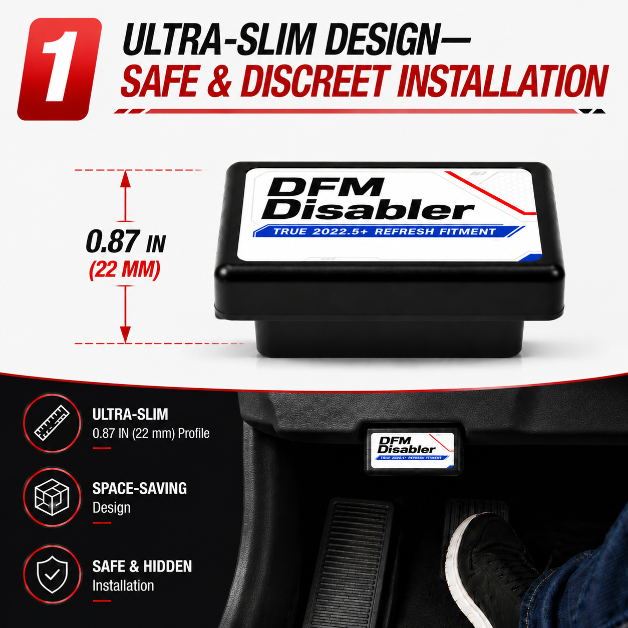 DFM Disabler 10 speed for 2021-2024 Cadillac Escalade