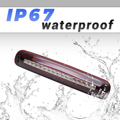 Red Lens F1 Style Strobe LED Third Brake Light For 1999-2007 Chevrolet Silverado, GMC Sierra - NS Auto Lighting