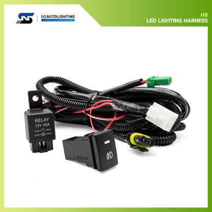 Kit de faisceau de câbles pour feux antibrouillard H8 H11 pour Toyota Tundra, Toyota Tacoma, etc.