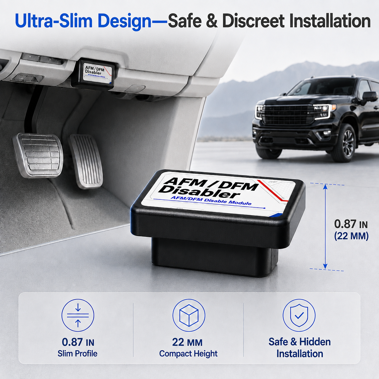 AFM/DFM Disabler & Start/Stop Eliminator for Saab & Pontiac