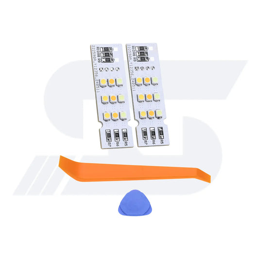 2PCS LED BMW Interior Ambient Footwell Light Replacement Circuit Boards