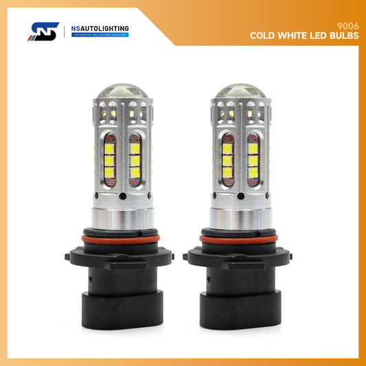 9006XS HB4A LED Daytime Running Light Bulbs for 1999-2004 Jeep Grand Cherokee WJ P22d L0009006XS Super Bright DRL Lamp Bulb with Projector 6500K Xenon White