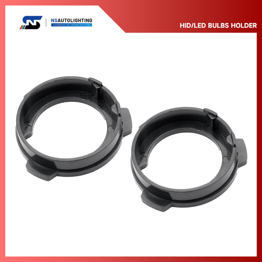 H7 LED HID Headlight Bulb Retainers For 2001-2003 BMW 5 Series E39, etc. - NS Auto Lighting