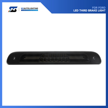Smoked Lens Double C-Shaped LED Third Brake Light For 1994-1996 Ford F-Series, etc. - NS Auto Lighting