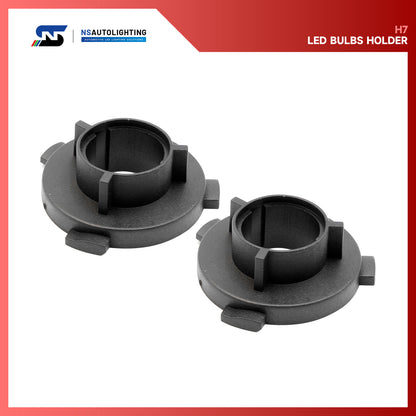 H7 LED Headlight Bulb Retainers For Hyundai Veloster, Kia Sorento, etc. - NS Auto Lighting
