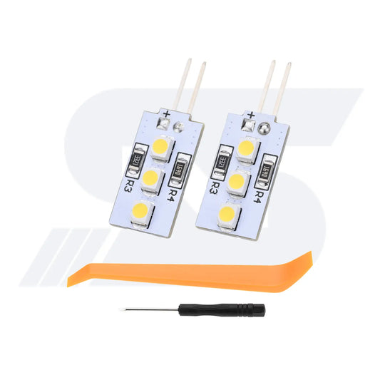 2PCS LED VW Interior Ambient Footwell Trunk Light Replacement Circuit Boards