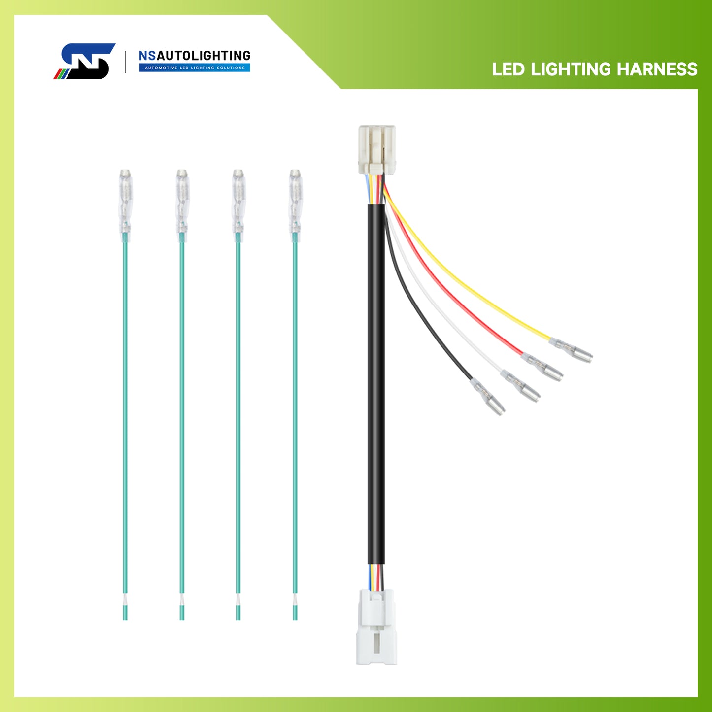 4th Brake Rear Fog Light Plug and Play Wiring Harness For 2008-2014 Subaru Impreza WRX, etc.