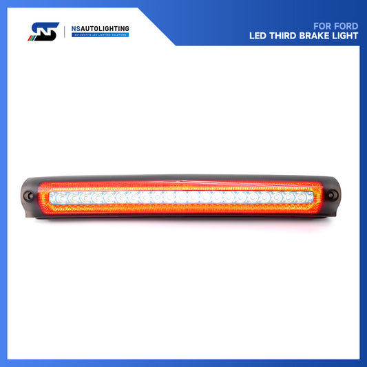 Smoked Lens F1 Style Strobe LED Third Brake Light For 1997-2003 Ford F150, etc. - NS Auto Lighting