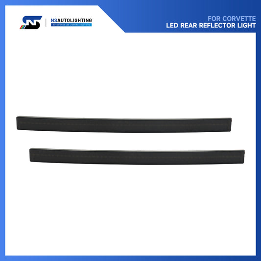 Feux de pare-chocs arrière à LED fumés pour Chevrolet Corvette C7 2014-2019