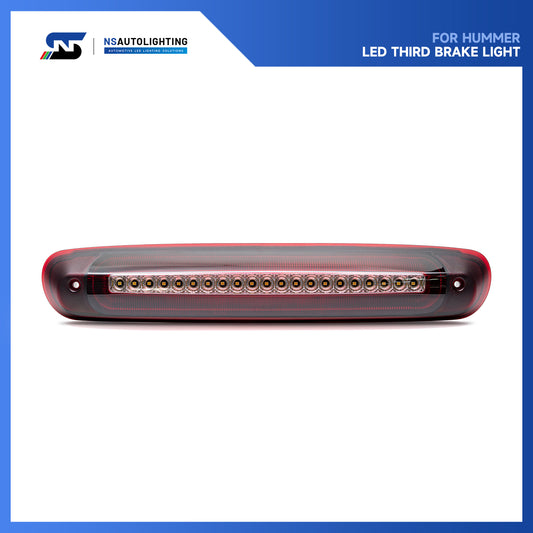 Red Lens F1 Style Strobe LED Third Brake Light For 2007-2014 Chevrolet Silverado, GMC Sierra - NS Auto Lighting