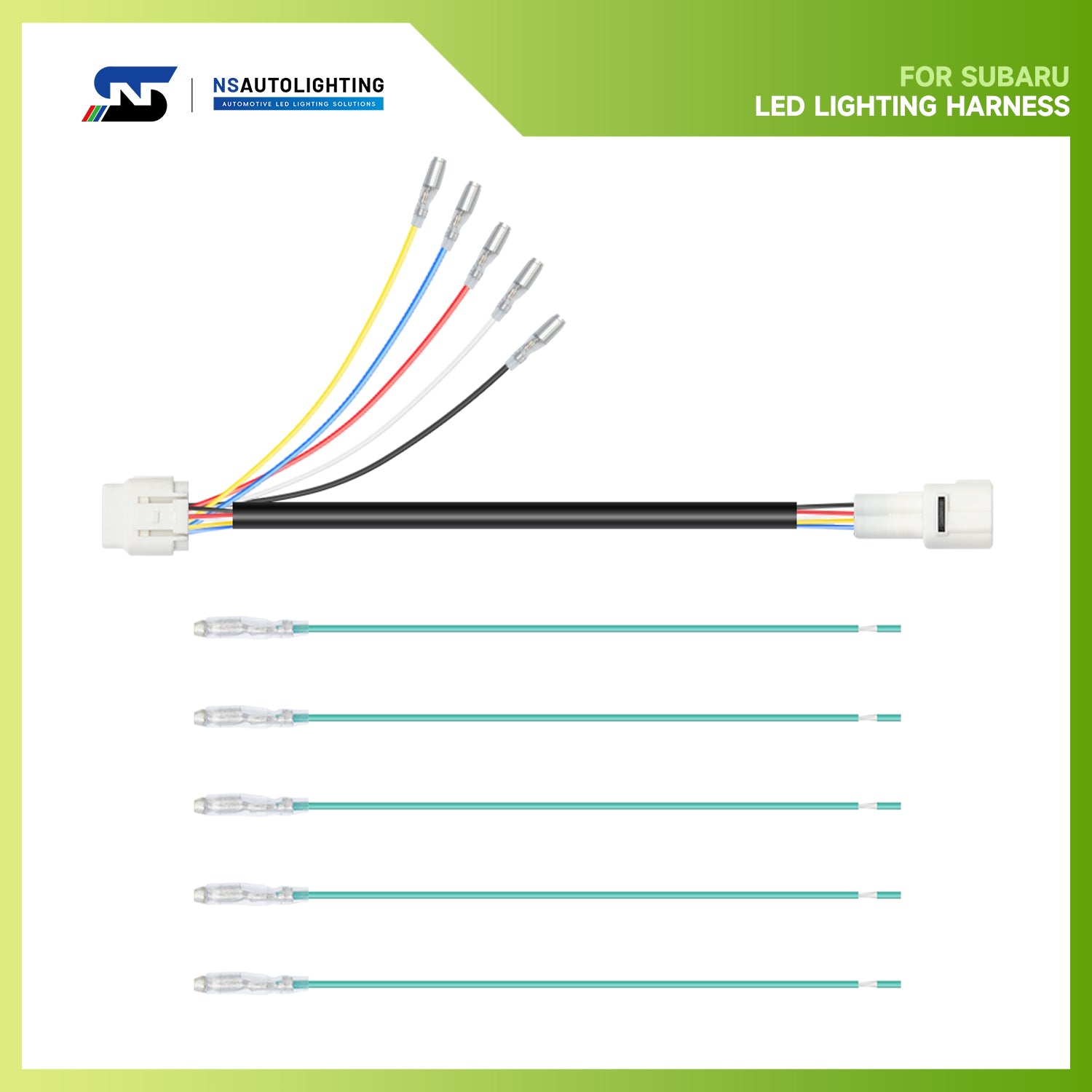 4th Brake Rear Fog Light Plug and Play Wiring Harness For Subaru XV Crosstrek, etc. - NS Auto Lighting
