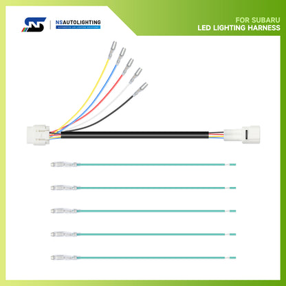 4th Brake Rear Fog Light Plug and Play Wiring Harness For Subaru XV Crosstrek, etc. - NS Auto Lighting